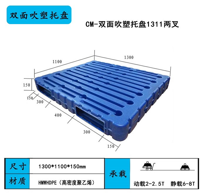 1311雙面吹塑托盤